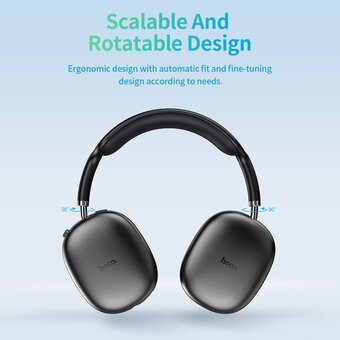  Наушники полноразмерные bluetooth HOCO W35 Air Triumph (черный) 