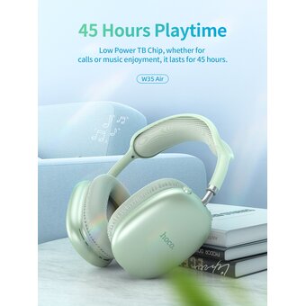  Наушники полноразмерные bluetooth HOCO W35 Air Triumph зеленый 