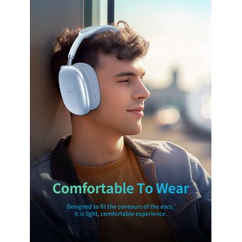  Наушники полноразмерные bluetooth HOCO W35 Air Triumph синий 