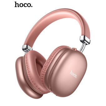  Наушники полноразмерные bluetooth HOCO W35 Max Joy BT розовый 