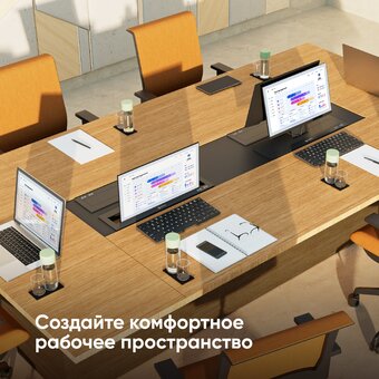  Кронштейн для мониторов Onkron NWS-SC24 черный 