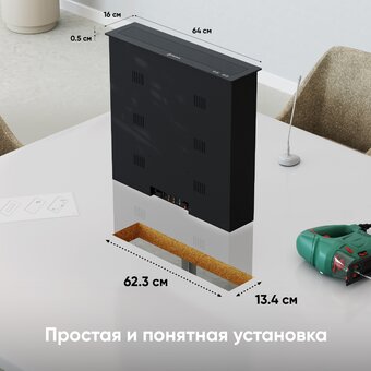  Кронштейн для мониторов Onkron NWS-SC24 черный 