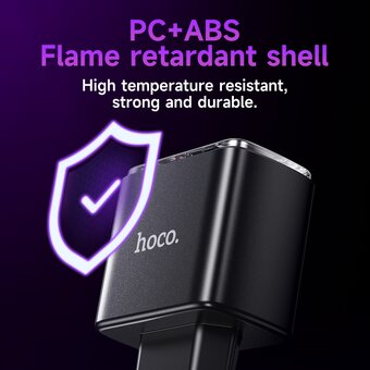  СЗУ HOCO CS43A Smart PD45W(2C) EU черный 