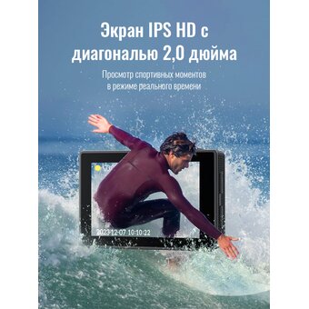 Спортивная камера HOCO DV100 sports camera черный 