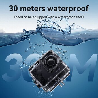  Спортивная камера HOCO DV100 sports camera черный 