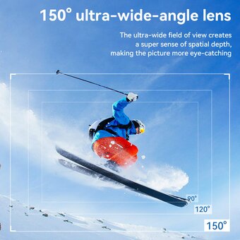  Спортивная камера HOCO DV100 sports camera черный 