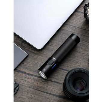  Фонарик NexTool Waterpoof Flashlight Black (NE20069) 