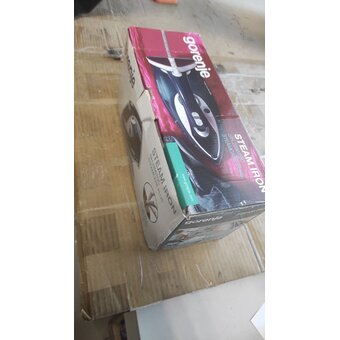  УЦ Утюг Gorenje SIH2200TQC синий/белый (плохая упаковка, трещина на задней части пластика возле подошвы) 