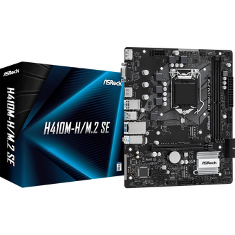  Материнская плата Asrock H410M-H/M.2 SE 