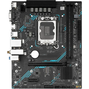  Материнская плата Maxsun MS-H610M 666 WIFI6 ARGB (6940709660638) 