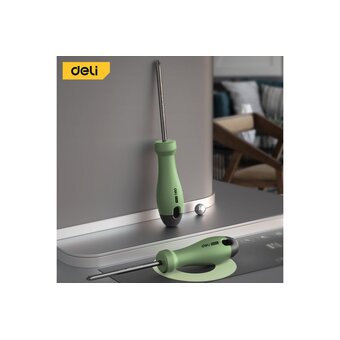  Отвертка крестовая Deli Home Series Green HT1206L 
