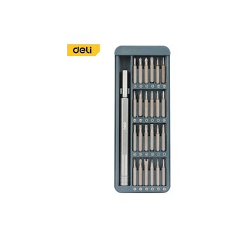  Набор прецизионных отверток Deli DL241025 (отвертка + 24 биты) 