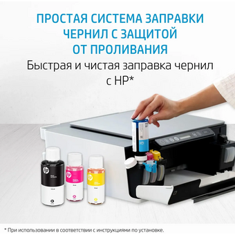  Печатающая головка HP 6ZA18AE трехцветная для HP InkTank 100/300/400 SmartTank 300/400/500/600 SmartTankPlus 550/570/650 