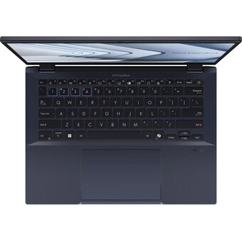  Ноутбук ASUS B5404CMA-QN0293 (90NX06R1-M00AR0) 14"/WQXGA/WV/500N/120Hz/Ultra 5 125U/16GB/SSD512GB/Intel Graphics/FingerPrint/Backlit/DOS/Star Black 