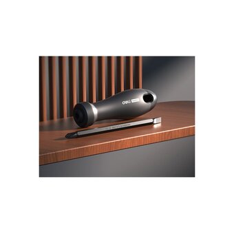  Двухсторонняя отвертка Deli Home Series Black HT1055 