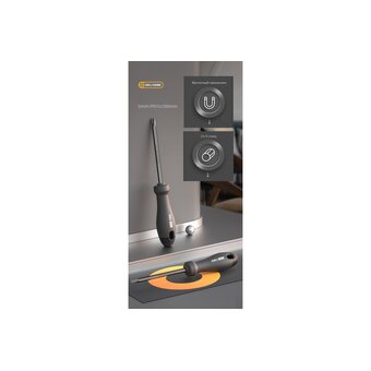  Двухсторонняя отвертка Deli Home Series Black HT1055 