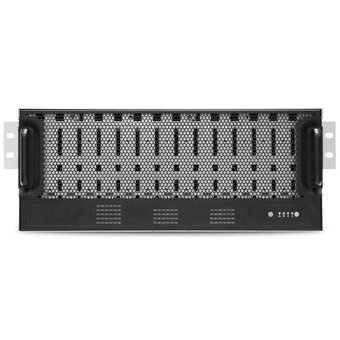  Корпус AIC XJ1-40781-02 J4078-01-35X (J4078-01), 4U, 78xSATA/SAS HS 3.5" bay, hot swap JBOD, 2xSAS 12G expander with 4xSFF-8644, 2xBMC, 1600W 