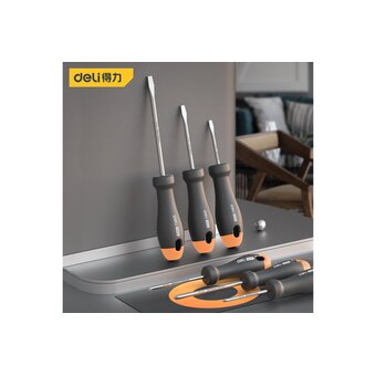  Набор отверток Deli Home Series Gray HT1006C 6шт 
