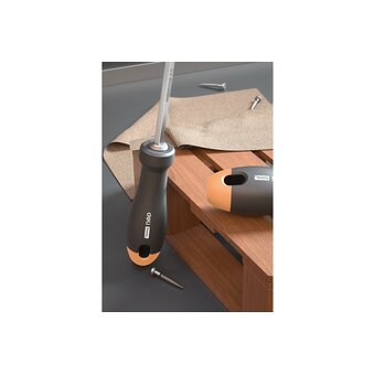  Двухсторонняя отвертка Deli Home Series Gray HT1055C 