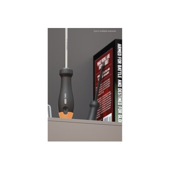  Двухсторонняя отвертка Deli Home Series Gray HT1055C 