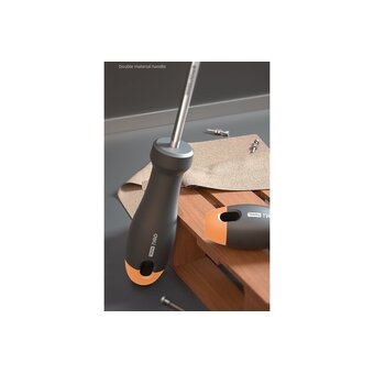  Отвертка крестовая Deli Home Series Gray HT1206C 