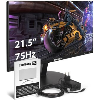  Монитор ExeGate EP2207 SmartView (EX295588RUS) черный 