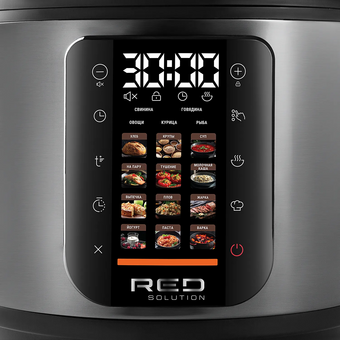  Мультиварка Red Solution M4100 5л черный/стальной 