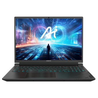  Ноутбук GIGABYTE G6X 9MG (9MG-42KZ854SD) Core i7-13650HX/16Gb/SSD1Tb/RTX4050 6Gb /16.0"/IPS/WUXGA/Dos/grey 