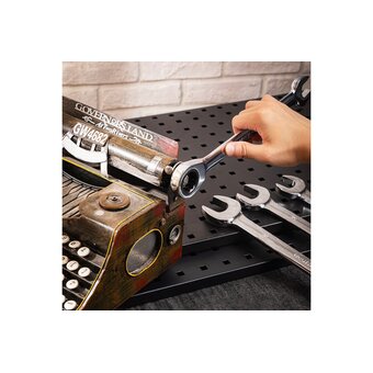  Набор ключей комбинированных Deli DL140106T с трещоткой 6 шт 