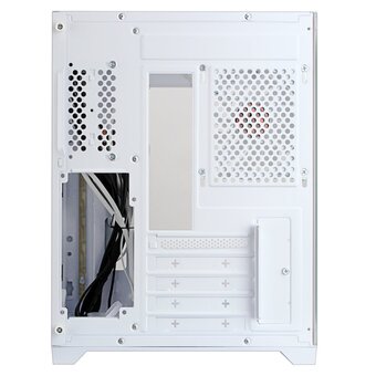  Корпус Ginzzu V490 RGB подсветка, контроллер CRC6, 3* 12R6 FAN 12CM RGB, закаленное стекло 1*USB 3.0,1*USB 2.0, AU Белый mATX 