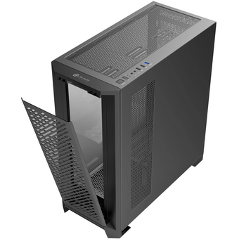  Корпус Оклик OCC-MD304 черный без БП ATX 9x120mm 5x140mm 2xUSB2.0 1xUSB3.0 audio bott PSU 