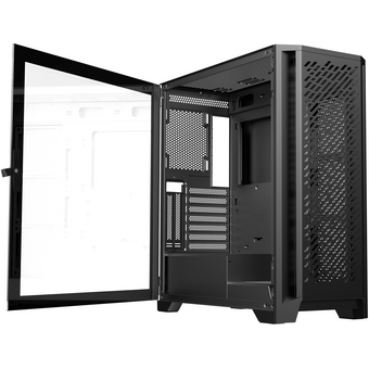  Корпус Оклик OCC-MD304 черный без БП ATX 9x120mm 5x140mm 2xUSB2.0 1xUSB3.0 audio bott PSU 