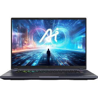  Ноутбук Gigabyte Aorus 16X (9SG-43KZC64SD) Core i7 13650HX 32Gb SSD1Tb nVidia GeForce RTX4070 8Gb 16" IPS QHD+ (2560x1600) Free DOS grey WiFi BT Cam 