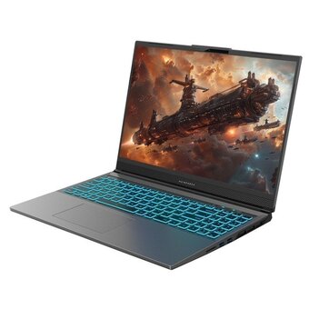  Ноутбук Maibenben X-Treme Typhoon X16A-R77445 (X16A-R77445FFSHGRE0) 16" FHD IPS 300N 120Hz/R7-7435H/16Gb/512Gb SSD/RTX 4050 6Gb/W11/Grey 