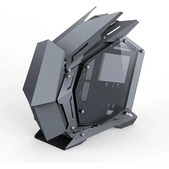 Корпус JONSBO MOD-3 Mini Gray без БП, боковые панели из закаленного стекла, mini-ITX, micro-ATX, серебристый 