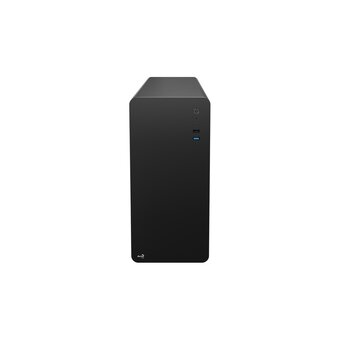  Корпус Aerocool CS-110-S-BK-v1 (mATX, 0.7mm, USB3.0 x1, USB2.0 x2, 1x 8cm Black Fan) 