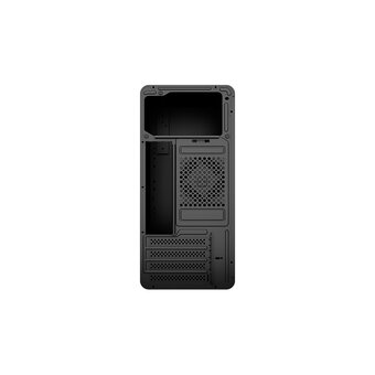  Корпус Aerocool CS-110-S-BK-v1 (mATX, 0.7mm, USB3.0 x1, USB2.0 x2, 1x 8cm Black Fan) 