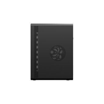  Корпус Aerocool CS-110-S-BK-v1 (mATX, 0.7mm, USB3.0 x1, USB2.0 x2, 1x 8cm Black Fan) 