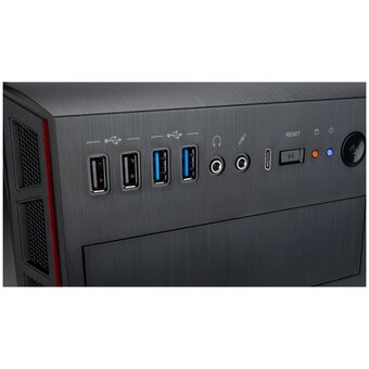  Корпус InWin EMR065 (6197047) Black 500W MiniTower PM-500ATX U3.0*2+U2.0*2+A(HD)+intrusion switch mATX 