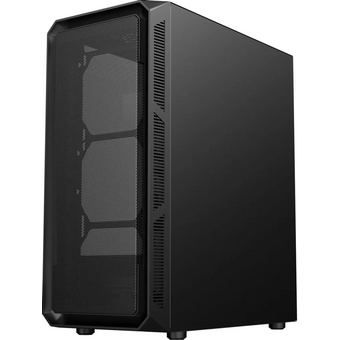  Корпус Оклик OCC-MD301 черный без БП ATX 6x120mm 2xUSB2.0 1xUSB3.0 audio bott PSU 