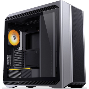  Корпус JONSBO D500 Silver без БП, боковая панель из закал. стекла, ARGB LED-strips, mini-ITX, micro-ATX, ATX, EATX, серебрянный 