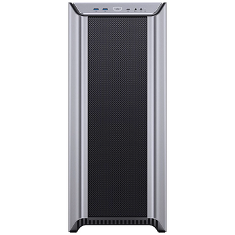  Корпус JONSBO D500 Silver без БП, боковая панель из закал. стекла, ARGB LED-strips, mini-ITX, micro-ATX, ATX, EATX, серебрянный 