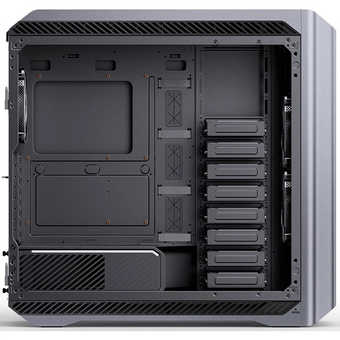  Корпус JONSBO D500 Silver без БП, боковая панель из закал. стекла, ARGB LED-strips, mini-ITX, micro-ATX, ATX, EATX, серебрянный 