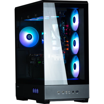  Корпус ZALMAN P50 DS Black, без БП, боковое окно (закаленное стекло), черный, ATX 