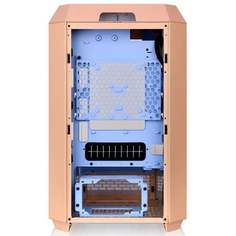  Корпус Thermaltake The Tower 300 (CA-1Y4-00S) розовый без БП miniITX 8x120mm 6x140mm 2xUSB3.0 audio bott PSU 