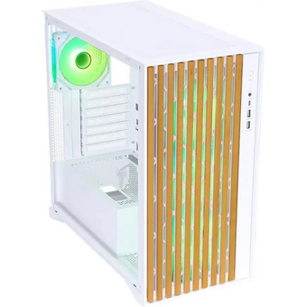  Корпус Formula TimberLine T0 белый без БП mATX 6x120mm 6x140mm 2xUSB3.0 audio 