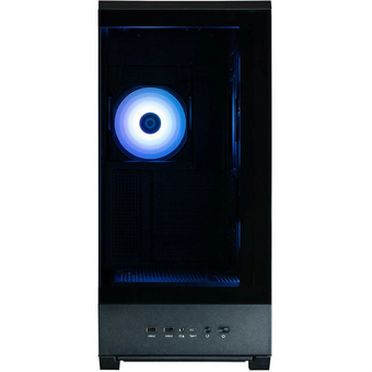  Корпус ZALMAN P50 DS Black, без БП, боковое окно (закаленное стекло), черный, ATX 