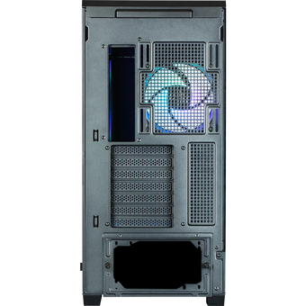  Корпус ZALMAN P50 DS Black, без БП, боковое окно (закаленное стекло), черный, ATX 