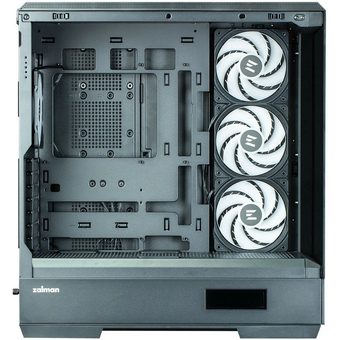  Корпус ZALMAN P50 DS Black, без БП, боковое окно (закаленное стекло), черный, ATX 