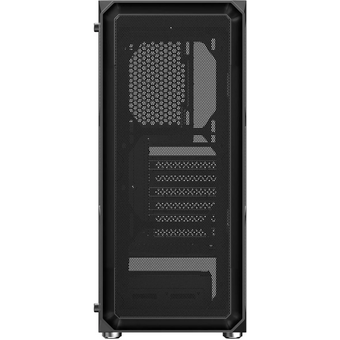  Корпус Оклик OCC-MD301 черный без БП ATX 6x120mm 2xUSB2.0 1xUSB3.0 audio bott PSU 